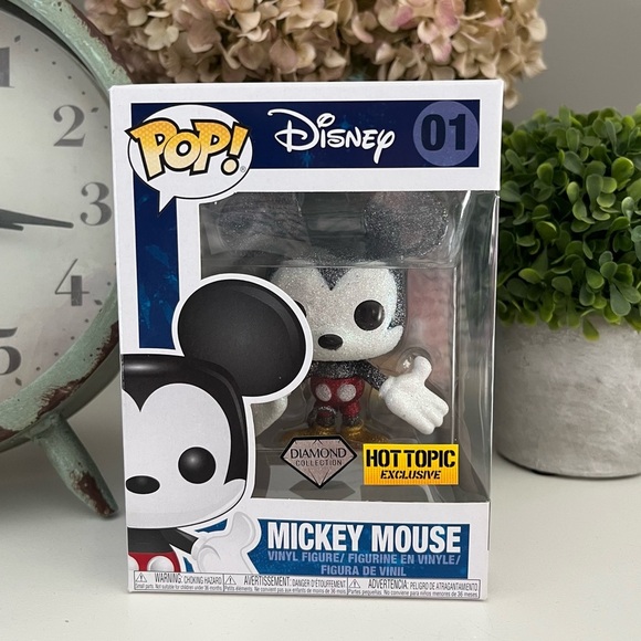 Funko Pop Disney Mickey Mouse Diamond Collection Vinyl Figure 01 - Picture 1 of 10